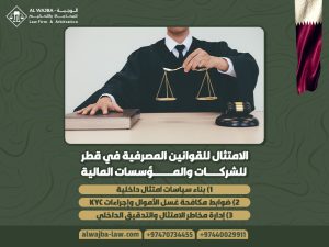 الامتثال للقوانين المصرفية في قطر للشركات والمؤسسات المالية