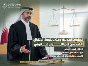 العقود المدنية ومتى يتحول الاتفاق الشفهي الى التزام قانوني