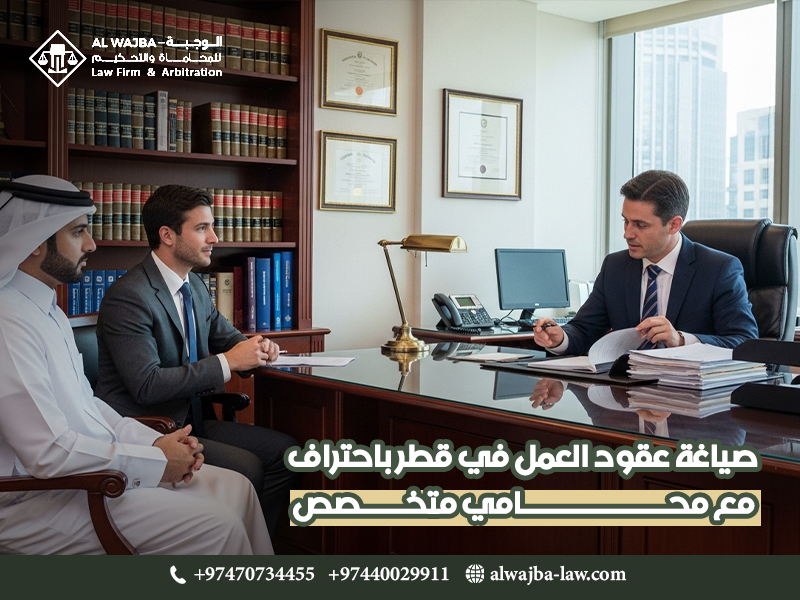 صياغة عقود العمل في قطر باحتراف مع محامي متخصص