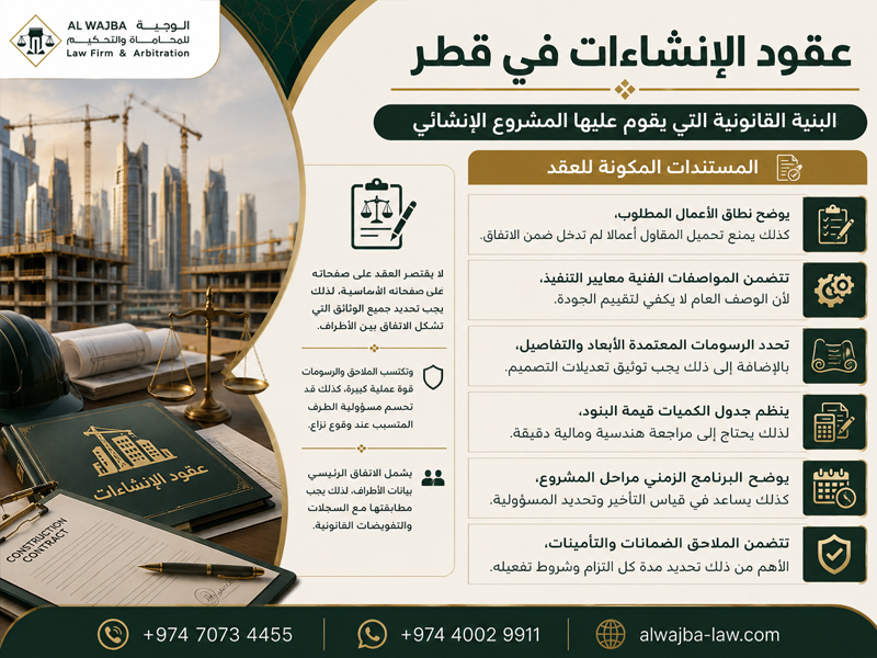 عقود الإنشاءات في قطر