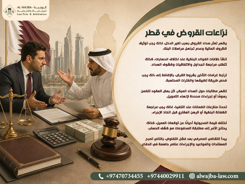 نزاعات القروض في قطر